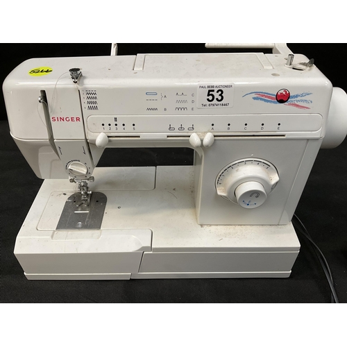 53 - ELECTRIC SINGER SEWING MACHINE