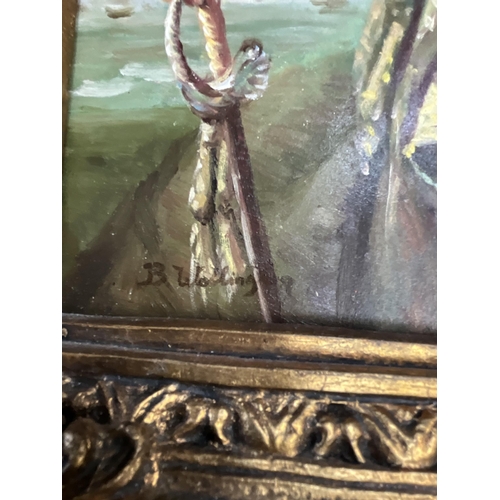 111 - REPRODUCTION ELABORATE FRAMED PORTRAIT OF VICTORIAN GENTELMAN 18