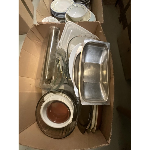 237 - 4 BOXES OF KITCHENWARE