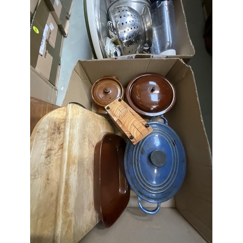 237 - 4 BOXES OF KITCHENWARE