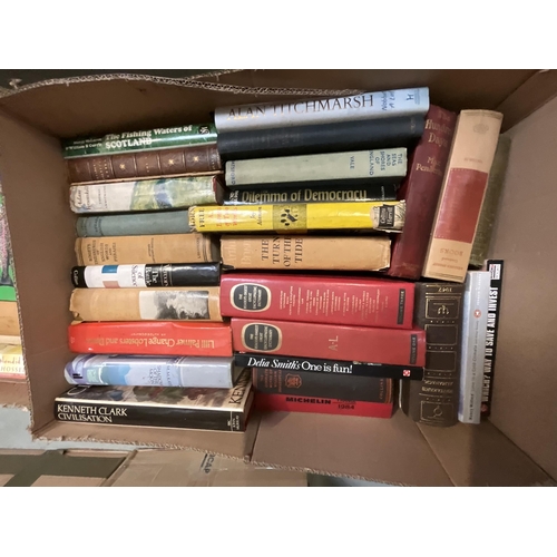 238 - 4 BOXES OF BOOKS