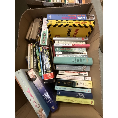 243 - 4 BOXES OF BOOKS