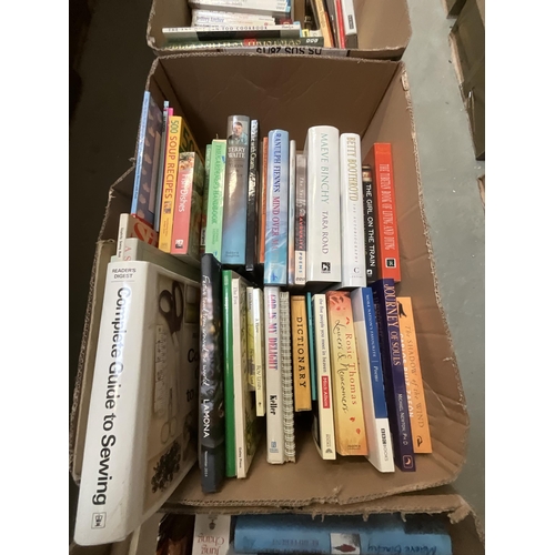 243 - 4 BOXES OF BOOKS