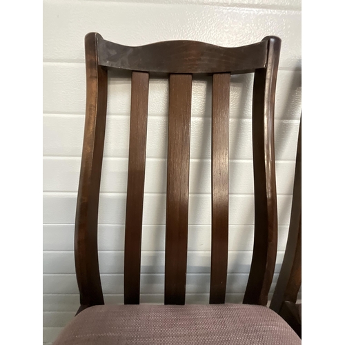 247 - SET OF 4 VINTAGE DINING CHAIRS