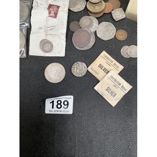 189 - COLLECTION OF COINAGE