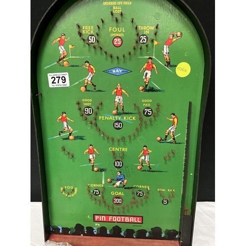 279 - VINTAGE BAGATELLE GAME 20