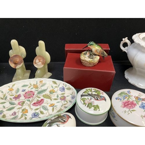 296 - 3 BOXES OF VICTORIAN AND LATER CHINA