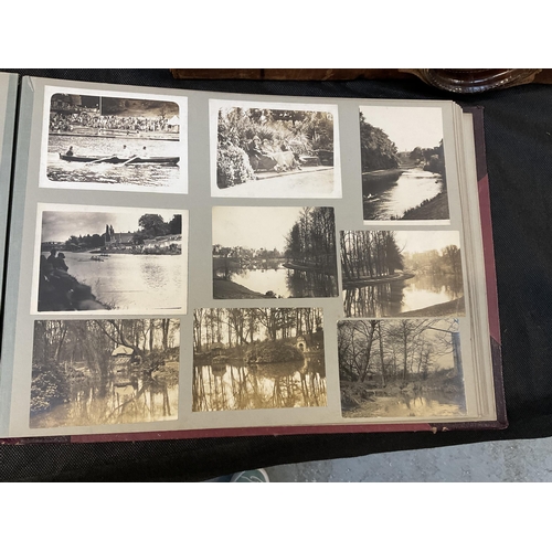 220 - VINTAGE CASE WITH PHOTOGRAPHS - SOME SHREWSBURY INTEREST , POSTCARDS ETC