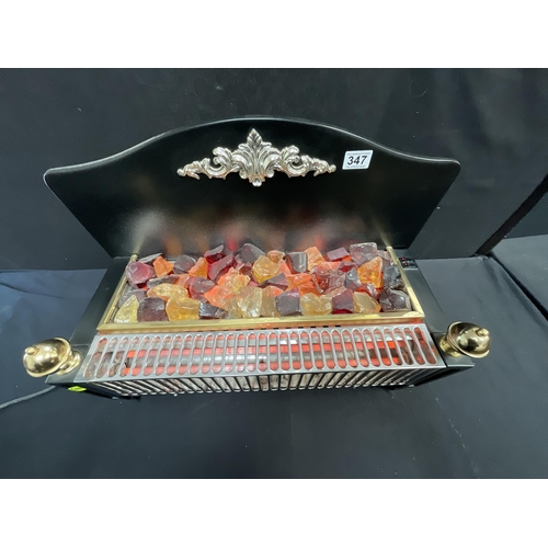 347 - MODERN COAL EFFECT ELECTRIC FIRE