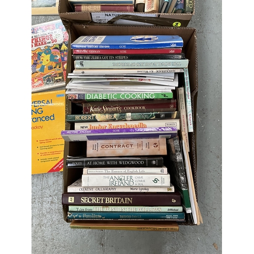 369 - 4 BOXES OF BOOKS