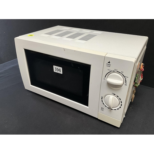 398 - MICROWAVE OVEN