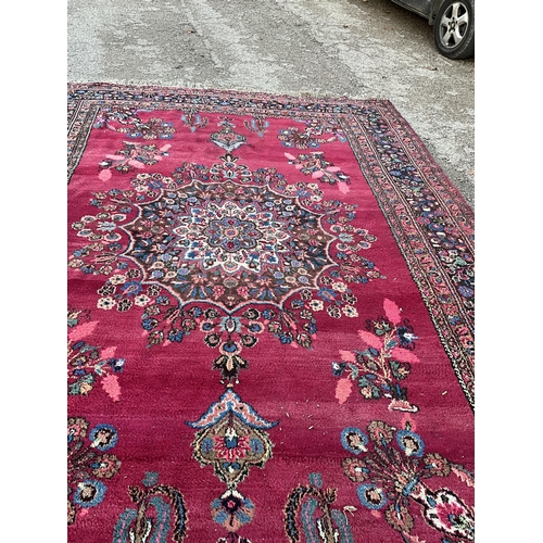 405 - ** LOT WITHDRAWN ** VINTAGE PATTERNED CARPET 152