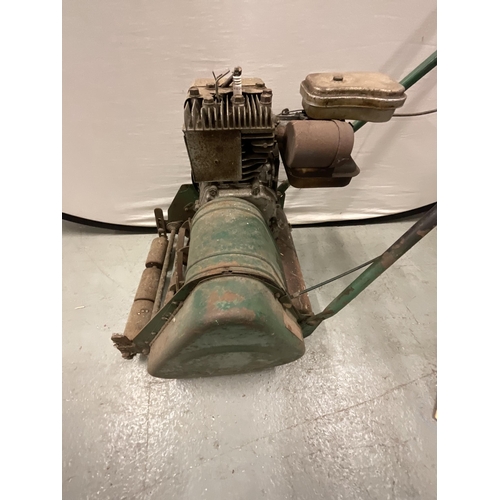 450 - WEBB PETROL LAWNMOWER WITH ORIGINAL HANDBOOK