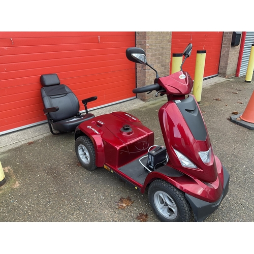 287 - RANGER MOBILITY ABILIZE SCOOTER COMPLETE WITH CHARGER, RAIN COVER  - COST £4500 - PURCHASED AND USED... 