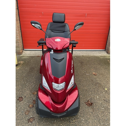 287 - RANGER MOBILITY ABILIZE SCOOTER COMPLETE WITH CHARGER, RAIN COVER  - COST £4500 - PURCHASED AND USED... 