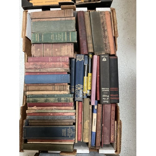 37 - 5 BOXES OF VICTORIAN AND LATER BOOKS