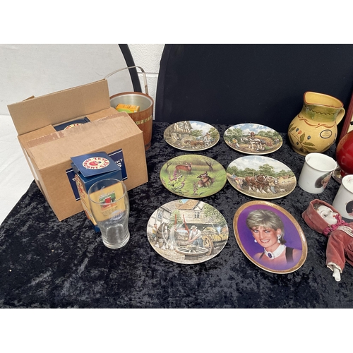 40 - 3 BOXES OF CHINA AND GLASS, SODA SYPHON ETC