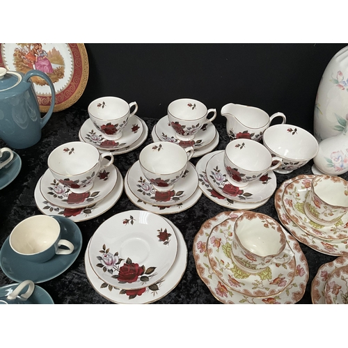 70 - 3 BOXES OF CHINA TO INCLUDE PART TEA SETS ETC