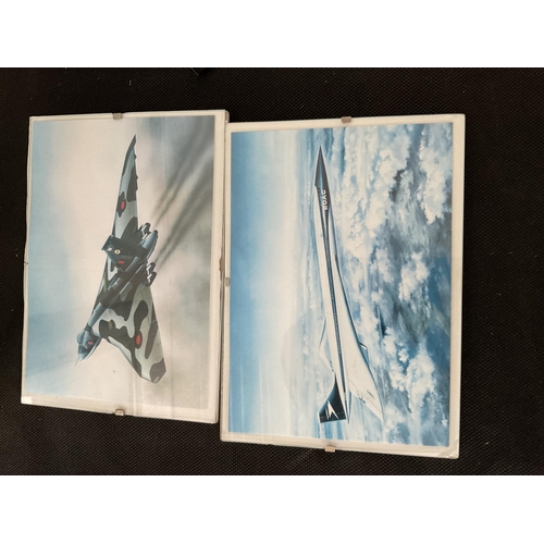 84 - QTY OF AIRCRAFT PICTURES TO INCLUDE LIMITED EDITION SIGNED TO MARGIN EXAMPLES LARGEST 19 X 23