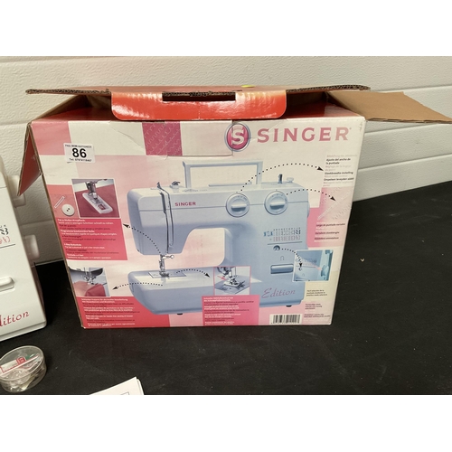 86 - SINGER 1120 EDITION SEWING MACHINE IN BOX