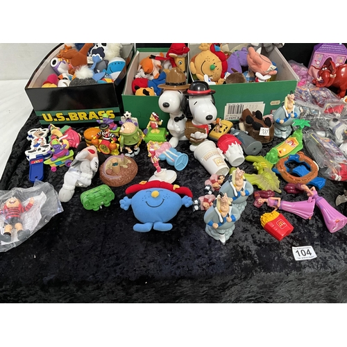 104 - 2 BOXES OF MCDONALDS CHILDRENS COLLECTORS TOYS