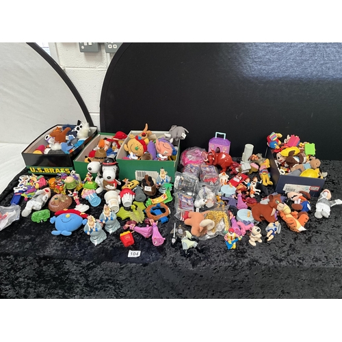 104 - 2 BOXES OF MCDONALDS CHILDRENS COLLECTORS TOYS