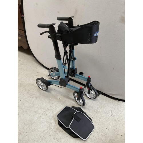 137 - ABLEWORLD WALKING AID AS NEW TO INCLUDE CADDY CARRYING AIDS