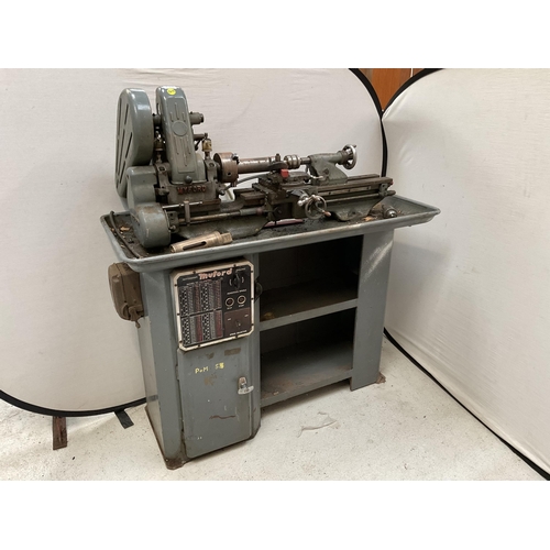 449 - MYFORD METAL LATHE ON STAND H 51