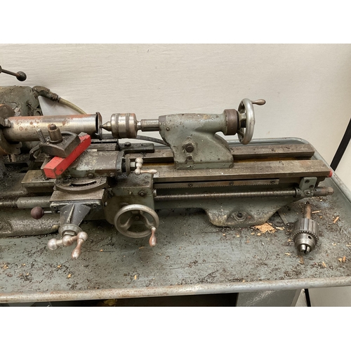 449 - MYFORD METAL LATHE ON STAND H 51