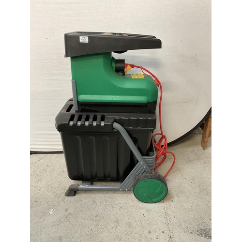 451 - GARDENLINE ELECTRIC SHREDDER