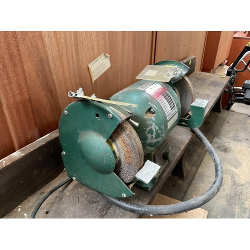 477 - HEAVY DUTY ELECTRIC BENCH GRINDER