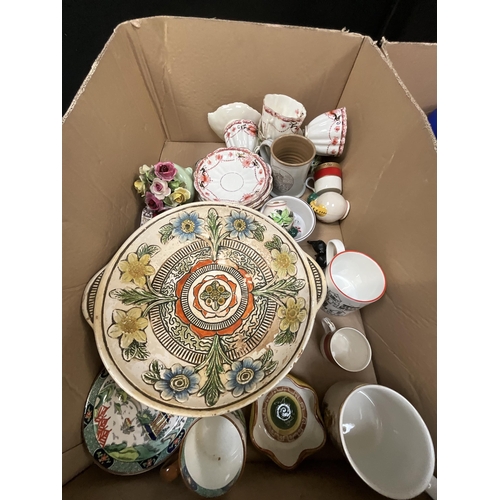 20 - 3 BOXES OF CHINA, KITCHENWARE ETC