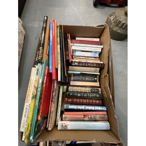 9 - 4 BOXES OF BOOKS