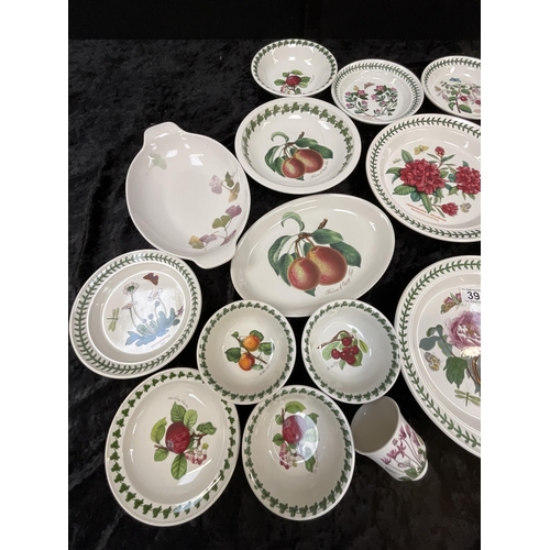 39 - BOX OF PORTMEIRION CHINA