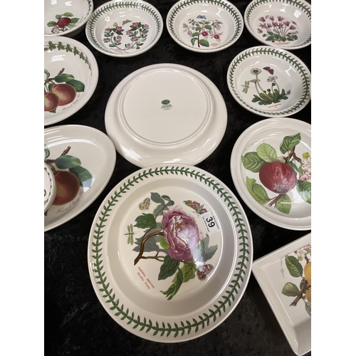 39 - BOX OF PORTMEIRION CHINA