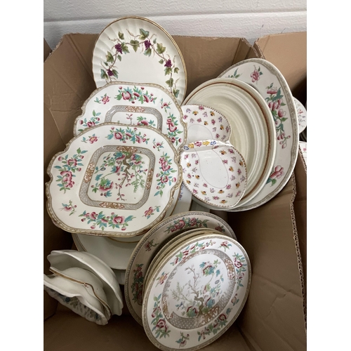 51 - 4 BOXES OF CHINA AND KITCHENWARE