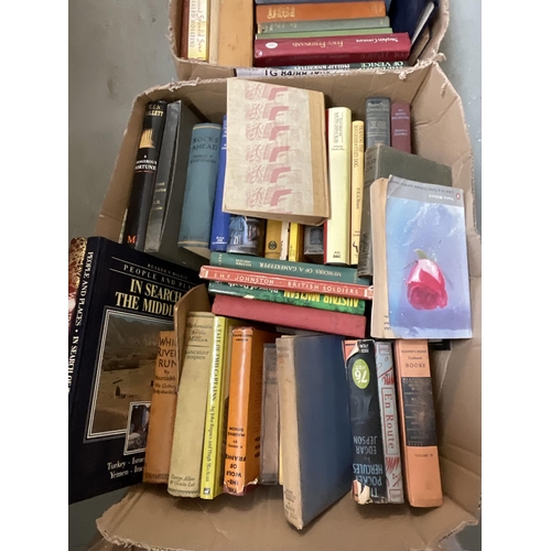 58 - 4 BOXES OF BOOKS