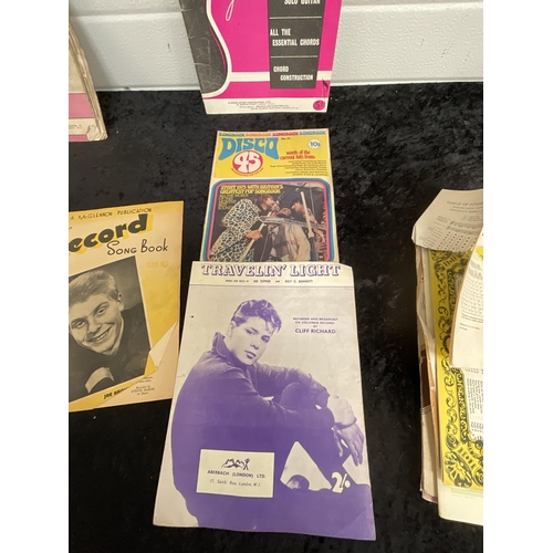 61 - FOLDER OF VINTAGE MUSIC THEATRE PROGRAMMES