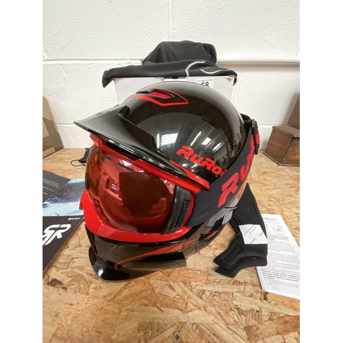 68 - RUROC SNOW BOARDING HELMET