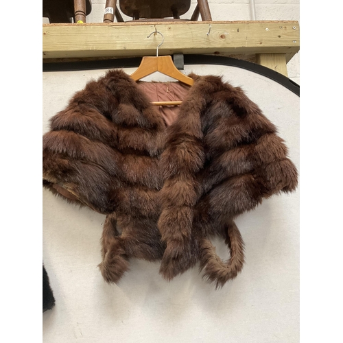 438 - 2 FUR JACKETS