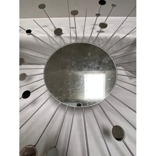 41 - DECORATIVE SHELL FRAMED WALL MIRROR 36