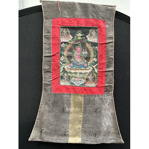 201 - ORIENTAL SILK PANEL SCROLL (ITEM 178) 15