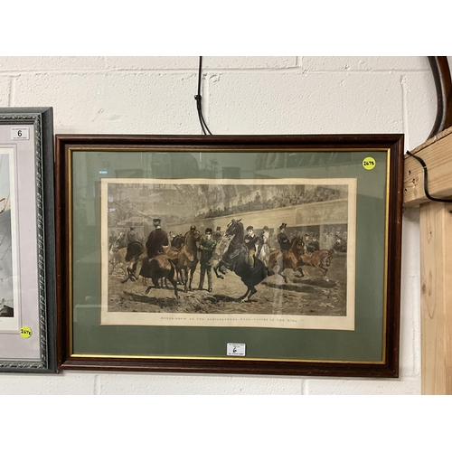 6 - 3 FRAMED PRINTS TO INCLUDE SIGNED TO MARGIN EXAMPLE
HORSE PICT 26