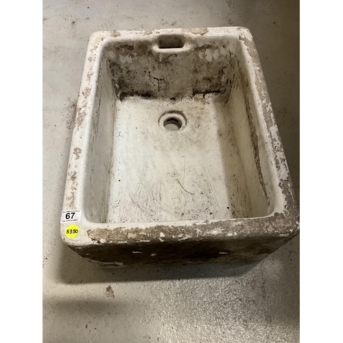 67 - VINTAGE BELFAST SINK A/F H14