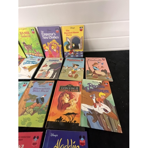 106 - COLLECTION OF DISNEY CHILDRENS BOOKS