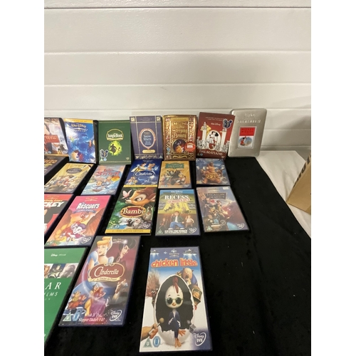 135 - QTY OF DISNEY DVD'S