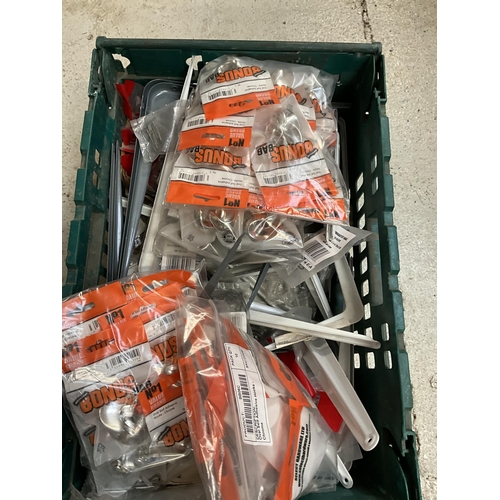 169 - BOX OF NEW WALL BRACKETS