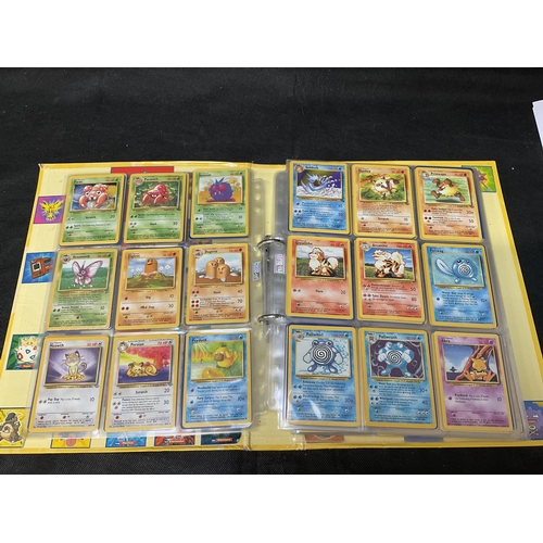 186 - 2 POKEMON TRADING CARD FOLDERS AND CONTENTS