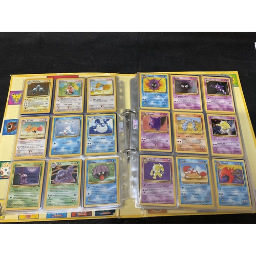 186 - 2 POKEMON TRADING CARD FOLDERS AND CONTENTS