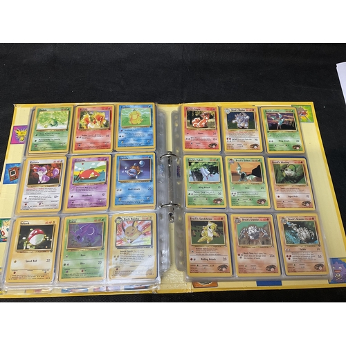 186 - 2 POKEMON TRADING CARD FOLDERS AND CONTENTS